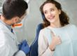 woman learns about the benefits of adult orthodontics